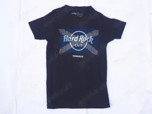 T-Shirt HardRock Cafe Teneriffa Gr. 2 Small (146) schwarz