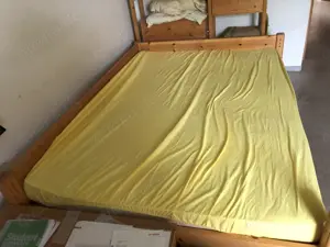 Hochbett aus Fichte neuwertig