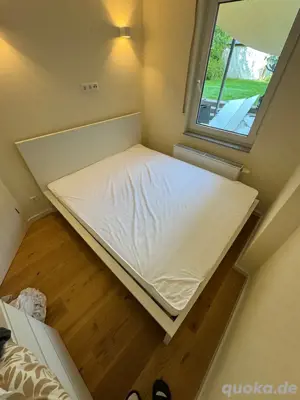 IKEA Bett wie neu mit Matratze 220cmx180cm