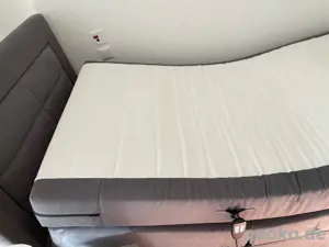 Einzel Boxspringbett 100x200 mit Motor  