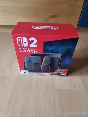 Nintendo switch version 2 spielkonsole mit Mario kart World 