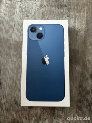 Apple iPhone 13 blaue  , 128GB  ohn sim Lock mit Verpakung
