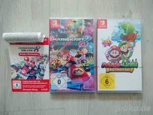 Mario kart 8 Deluxe +  Mario Luigi brothership  : 60  für alles 