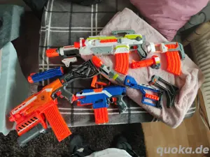 Nerf sammlung Modulus, strife hyperfire und mehr 