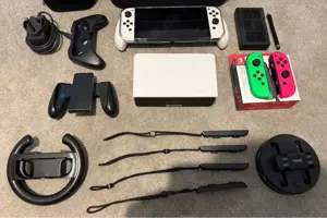 Nintendo Switch OLED 64GB + 128GB SD-Karte