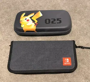 Nintendo Switch Offizielle Tragetasche und Pokémon Pikachu Tragetasche