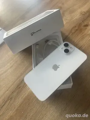 Apple iPhone 13 , 128GB Weib mit Verpakung und Quittung 