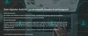 Deine professionelle Website   individuell, modern & ab 495  