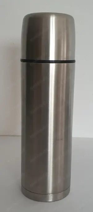 Thermosflasche Edelstahl 1 Liter Heiß und Kalt NEU TOP