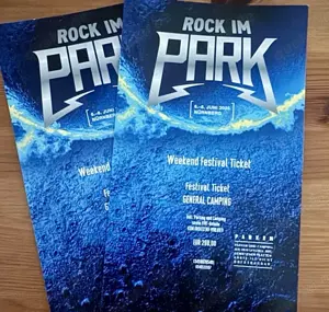Tickets für Rock im Park Festival - general Camping 2 Tage (2 Tickets, Einzelverkauf möglich)