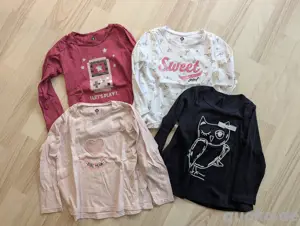 Langarmoberteile - Longsleeves - Mädchen - Größe  104