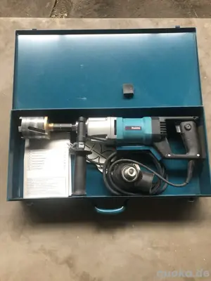 Makita DBM080 1300W Diamantbohrmaschine Mit Aufsätzen