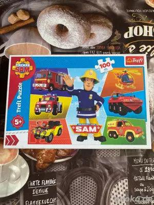 Feuerwehrmann Sam Puzzle 100 Teile von Trefl NEU