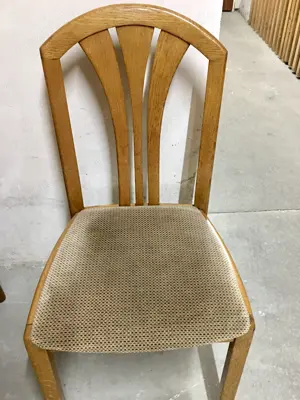 Esszimmer Stühle Holz mit Polster