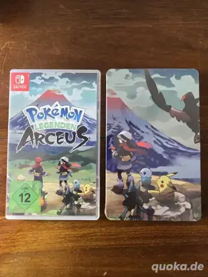 Pokémon legenden Arceus spiele nintendo switch mit buch + verpakung 