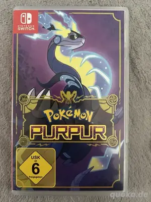 Pokémon purpur nintendo switch videospiel 
