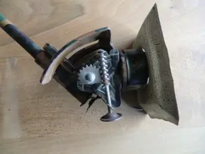 Küstengeschütz Kanone, Geschütz, Flak  original ca.1935 aus Blech Bild 4
