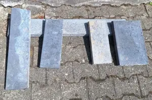 Kantenstein 100cm lang Bordstein Randstein Palisad