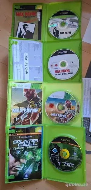 Xbox serie x spielkonsole mit kopförer + Controllern + 4 videospiel und verpakung + quittung  Bild 5
