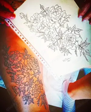 Tattoo by Paint Me Body Art87 