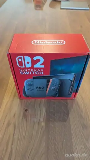 Nintendo Switch 2 version neue zustand spielkonsole mit verpakung + Quittung + garantie 