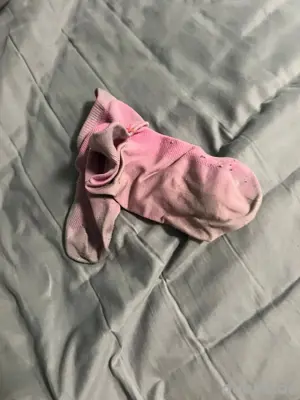 socke getragen Bild 3