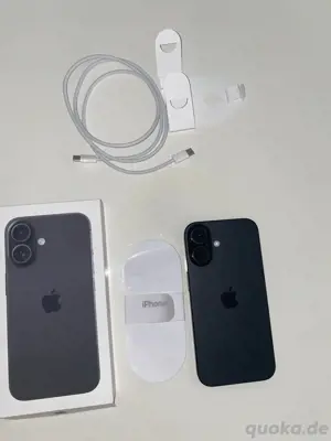 iPhone 16 in der Farbe Schwarz mit 128 GB  Bild 4