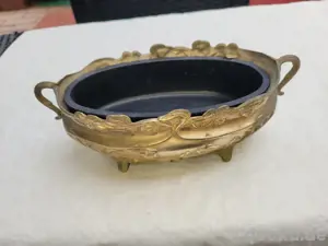 Wunderschöne Messing Blumenschale Jardiniere 