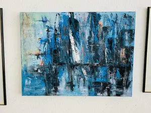 Acrylgemälde Abstrakt auf Leinwand Unikat Einzelstücke Bild 6