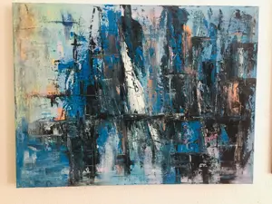 Acrylgemälde Abstrakt auf Leinwand Unikat Einzelstücke Bild 5