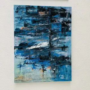 Acrylgemälde Abstrakt auf Leinwand Unikat Einzelstücke Bild 7