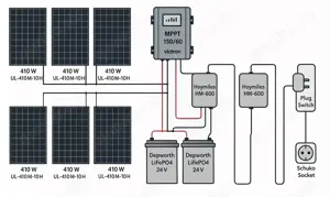 Balkonkraftwerk (BKW) PV-Anlage Solar in Karlsruhe - Elektro, Heizungen ...