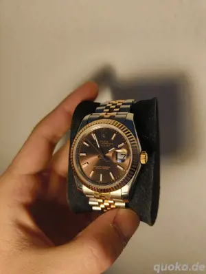 Rolex Fluted Bezel Rosegold Two Tone 36mm