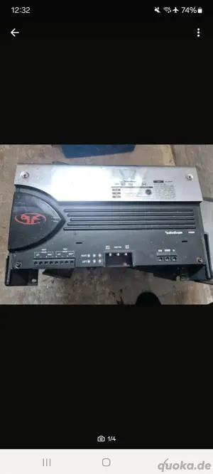Rockford Fosgate Verstärker Endstufe Hifi Audio Kfz