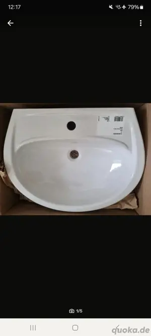 Waschbecken inkl. Abdeckung neu 