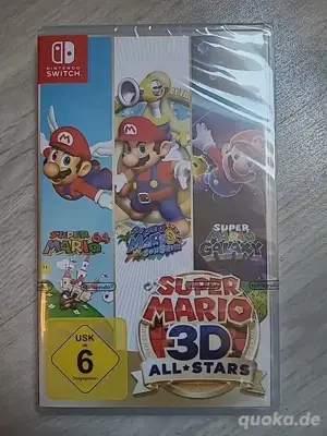 Nintendo Switch 3D All-Stars  switch spiele mit verpakung