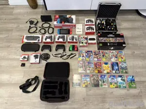 Nintendo Switch XXL Paket - Mario Kart, Zelda, Pokémon