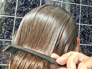 Haare und Shampoofetisch 