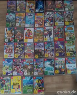 39 Switch Spiele mit OVP zum Teil & Modul Spiele-Sammlung 