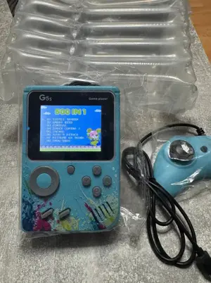  Pocket Retro Konsole in Blau 500 spiele Neu mit OVP