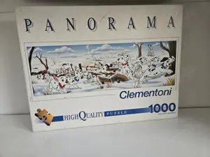 Clementoni 1000 Disney Puzzle Panorama 101 Dalmatiner