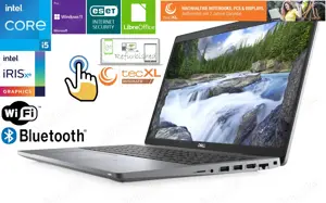 Dell Latitude 5520 Touch 15,6" - i5-1145G7 4x4.40 GHz 16GB-LPDDR4 512GB-SSD