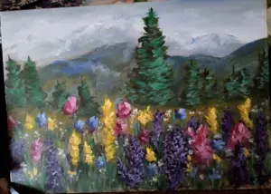 Frühling Acrylfarben 