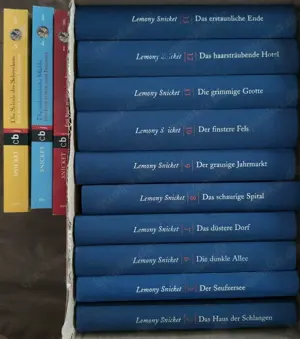 Bücher Konvolut Lemony Snicket - Eine Reihe betrüblicher Ereignisse Band