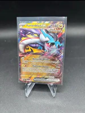 Pokemon Karte Furienblitz ex 123 162 Gewalten der Zeit DE NM