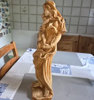 Verkaufe Marienstatur mit Jesuskind