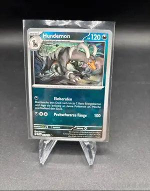 Pokemon Karte Hundemon Pokeball Foil 063 131 PRE DE NM