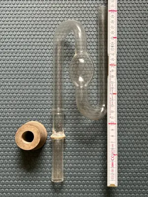 Gärpfeife aus Glas