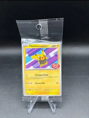 Pokemon Karte Pikachu Wearing Batik Shirt Promo sealed EN NM