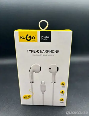 KL GO In Ear Kopfhörer weiß Kabelgebunden OVP
